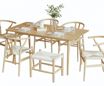 Nordic Style Dining Table And Chairs-ID:928162106