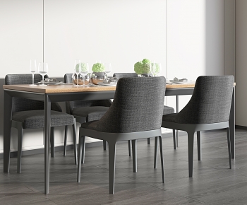 Modern Dining Table And Chairs-ID:318983082