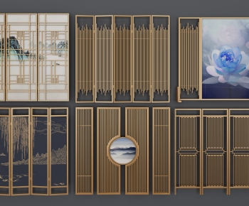 New Chinese Style Partition-ID:731408123