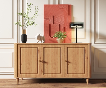 Nordic Style Side Cabinet-ID:188381912