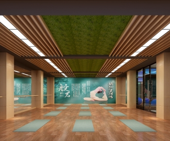 Modern Yoga Room-ID:890316012