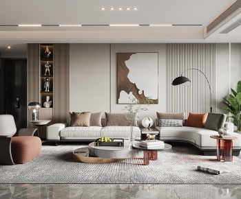 Modern A Living Room-ID:222227105