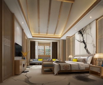 New Chinese Style Guest Room-ID:744396926