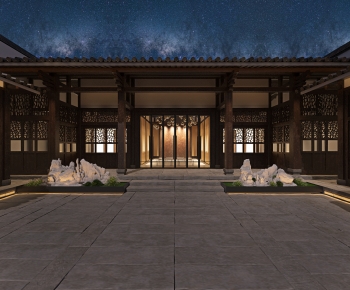 Chinese Style Courtyard/landscape-ID:679893025