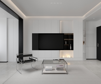 Modern A Living Room-ID:692095044