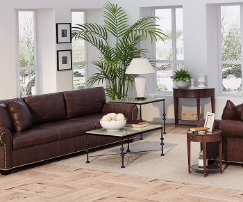 American Style Sofa Combination-ID:356555948