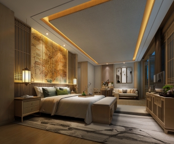 New Chinese Style Guest Room-ID:746062048