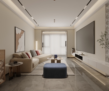 Modern A Living Room-ID:737416982
