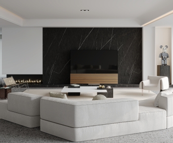 Modern A Living Room-ID:211396937