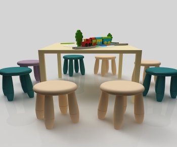 Modern Children's Table/chair-ID:743581068
