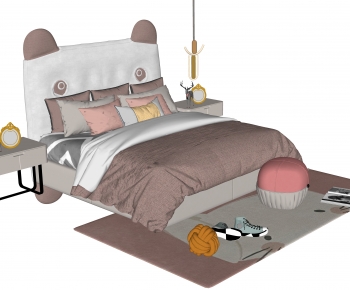 Modern Child's Bed-ID:173201081