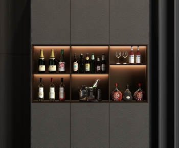 Modern Wine Cabinet-ID:527741915