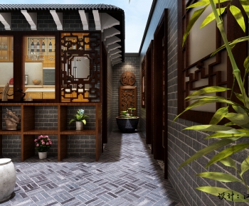 Chinese Style Courtyard/landscape-ID:815877918