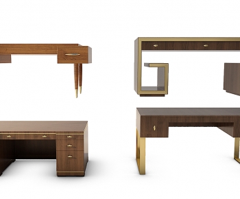 New Chinese Style Desk-ID:886149421