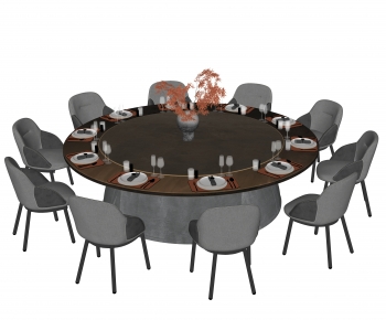 New Chinese Style Dining Table And Chairs-ID:248182065