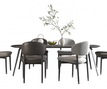 Modern Dining Table And Chairs-ID:952897079