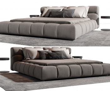 Modern Double Bed-ID:485296011