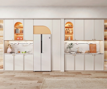 Nordic Style Kitchen Cabinet-ID:790059095