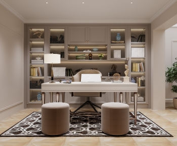 American Style Study Space-ID:883076916