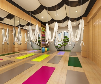 Modern Yoga Room-ID:376612908