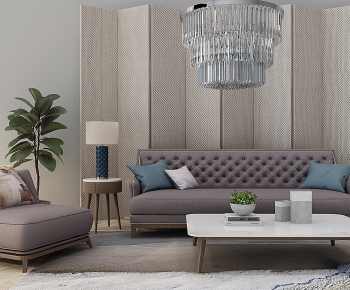 Simple European Style Sofa Combination-ID:361229908