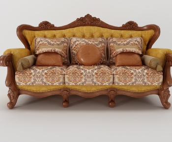 European Style Three-seat Sofa-ID:994024044