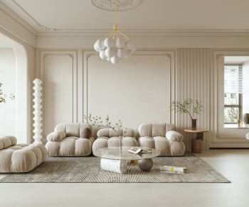 Wabi-sabi Style A Living Room-ID:347043044