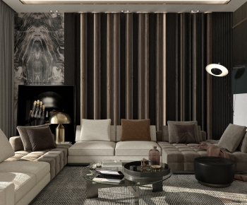 Modern A Living Room-ID:441255097