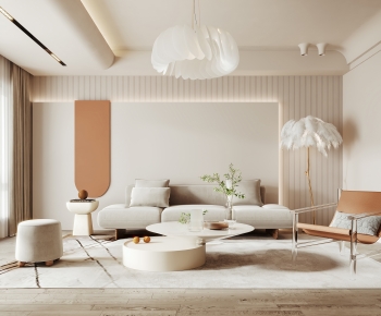 Wabi-sabi Style A Living Room-ID:802896988