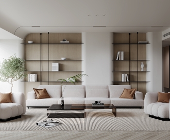 Modern A Living Room-ID:969724899