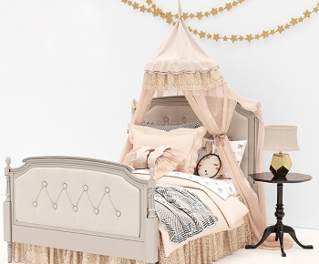 European Style Child's Bed-ID:906923069