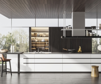 Modern Open Kitchen-ID:875026941