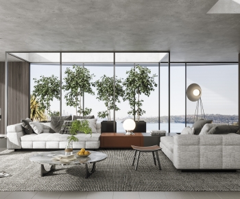 Modern A Living Room-ID:270951995