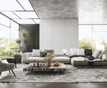 Modern A Living Room-ID:106400012