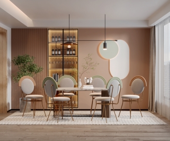 Nordic Style Dining Room-ID:415524011
