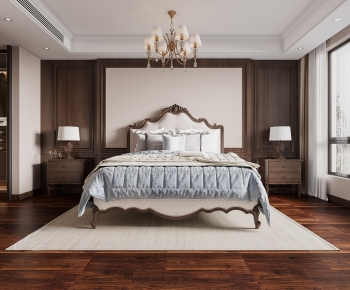 American Style Bedroom-ID:462308882