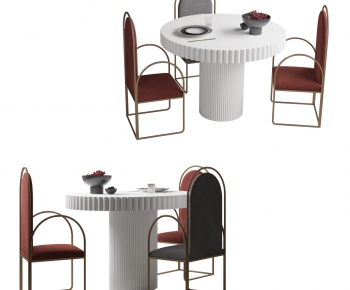 Modern Dining Table And Chairs-ID:251184944