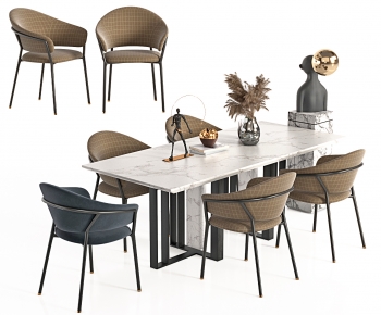 Modern Dining Table And Chairs-ID:291130078
