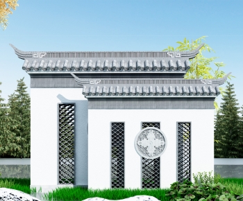 Chinese Style Ancient Architectural Buildings-ID:828893904