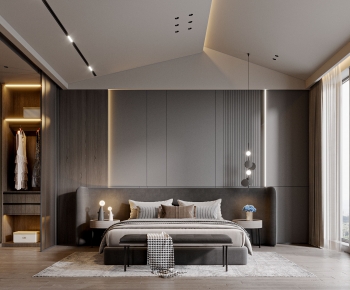 Modern Bedroom-ID:424125915