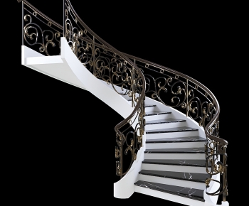 European Style Rotating Staircase-ID:632090098