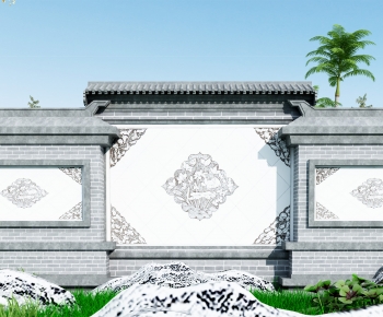 Chinese Style Ancient Architectural Buildings-ID:469502932
