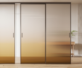 Modern Sliding Door-ID:506412985