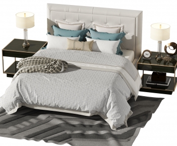 Modern Double Bed-ID:479359688