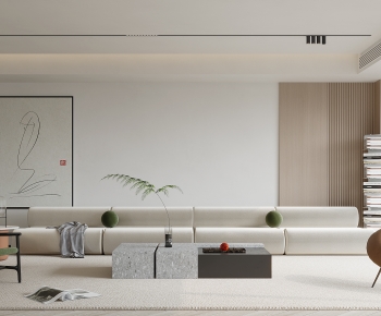 Modern A Living Room-ID:964106088