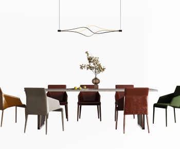 Modern Dining Table And Chairs-ID:261214021