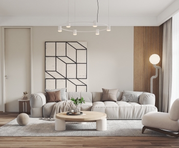 Modern A Living Room-ID:320035935