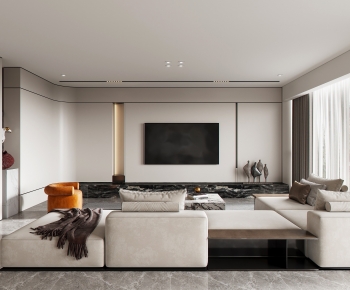 Modern A Living Room-ID:818131023