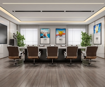 Modern Meeting Room-ID:517791998