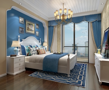Mediterranean Style Bedroom-ID:759908914